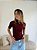BLUSA CANELADA BORDO - Imagem 2