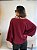 BLUSA AMPLA BRUNA BURGUNDY - Imagem 3
