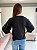 BLUSA MANGA RENDA PRETA - Imagem 2