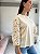 BLUSA MANGA RENDA BEGE - Imagem 2