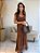 VESTIDO FABIOLA MARROM - Imagem 1