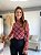 BLUSA XADREZ TULE BORDO - Imagem 2