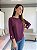 BLUSA RAFAELA BURGUNDY - Imagem 1