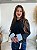 BLUSA MODAL COM TRICOLINE PRETO - Imagem 3