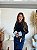 BLUSA MODAL COM TRICOLINE PRETO - Imagem 1