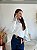 BLUSA MODAL COM TRICOLINE BRANCO - Imagem 3