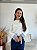 BLUSA MODAL COM TRICOLINE BRANCO - Imagem 2