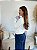BLUSA MODAL COM TRICOLINE BRANCO - Imagem 4