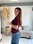 BLUSA CLEO BURGUNDY - Imagem 2