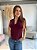 BLUSA CLEO BURGUNDY - Imagem 1