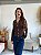 BLUSA MODAL POLO MARROM - Imagem 1
