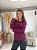 BLUSA PATRICIA BURGUNDY - Imagem 1