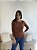 BLUSA MODAL GREICE CARAMELO - Imagem 1