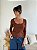 BLUSA MARCELLE MARROM - Imagem 1