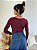 BLUSA MARCELLE BURGUNDY - Imagem 2