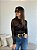 BLUSA RENDA LIS PRETA - Imagem 1