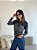 BLUSA MODAL ANIMAL PRINT AZUL - Imagem 4