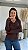 BLUSA MODAL JOANA MARROM - Imagem 1