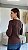 BLUSA MODAL JOANA MARROM - Imagem 4