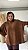 BLUSA MODAL AMPLA CARAMELO - Imagem 3