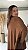 BLUSA MODAL AMPLA CARAMELO - Imagem 4