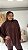 BLUSA MODAL AMPLA MARROM - Imagem 1