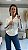 BLUSA MODAL ZIPER BRANCO - Imagem 1