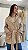 PARKA SUEDE BEGE - Imagem 1