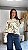 BLUSA MODAL BORDADO MARROM/OFF - Imagem 1