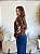 BLUSA MODAL BORDADO FLOR MARROM - Imagem 5