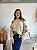 BLUSA MODAL BORDADO FLOR BEGE - Imagem 5
