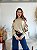BLUSA MODAL BORDADO FLOR BEGE - Imagem 4