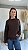 BLUSA MODAL JÉSSICA MARROM - Imagem 1