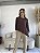 BLUSA ASSIMETRICA JULIA MARROM - Imagem 1