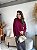 BLUSA MODAL CHLOE BURGUNDY - Imagem 3