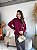 BLUSA MODAL CHLOE BURGUNDY - Imagem 1