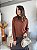 BLUSA MODAL CHLOE MARROM - Imagem 1