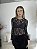 BLUSA RENDA FLORES PRETO - Imagem 4