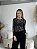 BLUSA RENDA FLORES PRETO - Imagem 1