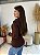 BLUSA MODAL ZIPER MARROM - Imagem 2