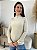 BLUSA MODAL ZIPER BEGE CLARO - Imagem 1