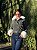 JAQUETA JEANS PELE PRETO - Imagem 1