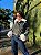 JAQUETA JEANS PELE PRETO - Imagem 3