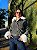 JAQUETA JEANS PELE PRETO - Imagem 4