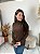 BLUSA MODAL MANUELA MARROM - Imagem 2