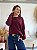 BLUSA MODAL ALICE BURGUNDY - Imagem 2