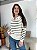 BLUSA MODAL LISTRADO OFF - Imagem 1