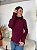 BLUSA MODAL DEBORAH BURGUNDY - Imagem 2