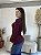 BLUSA MODAL ANA JULIA BURGUNDY - Imagem 3