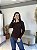 BLUSA MODAL IRIS MARROM - Imagem 1